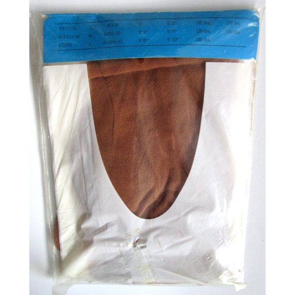 Vintage All in One Fit Lon Panti Hose - Canada New Old Stock Unopened 100% Nylon - Picture 4 of 5
